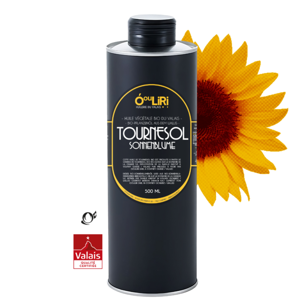 Huile de tournesol Bio du Valais